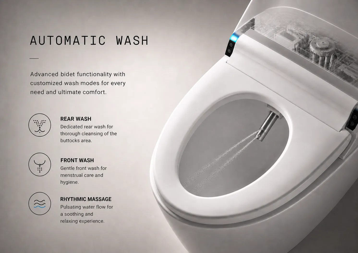 Sapien smart toilet